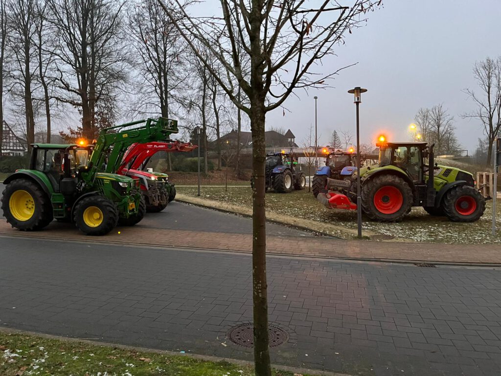 Landwirte protestieren gegen praxisferne Politik