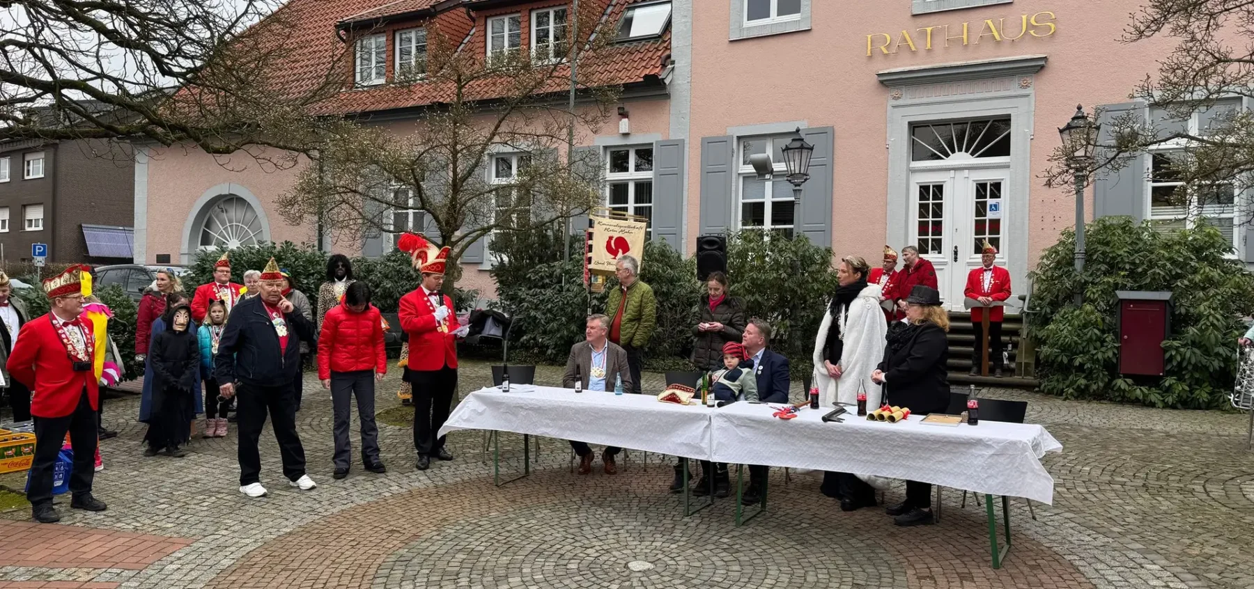 Rathaussturm in Bad Iburg – Die Narren übernehmen das Kommando!