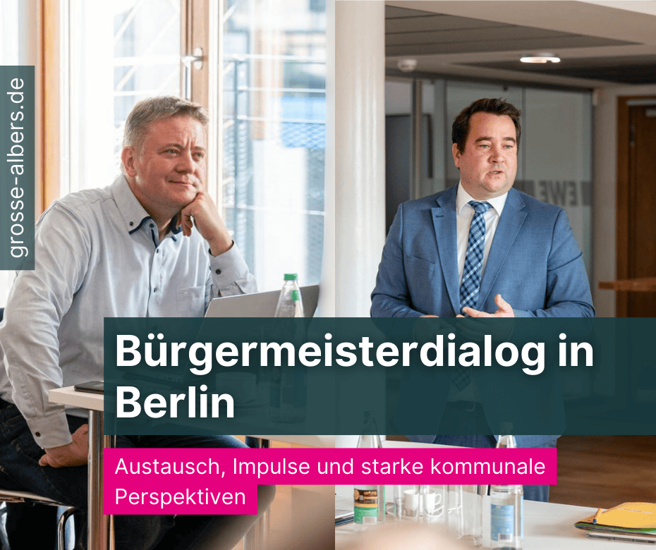 Bürgermeisterdialog in Berlin