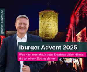 Daniel Große Albers berichtet über den Bad Iburger Weihnachtsmarkt 2025