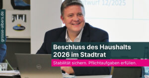 Haushalt 2026