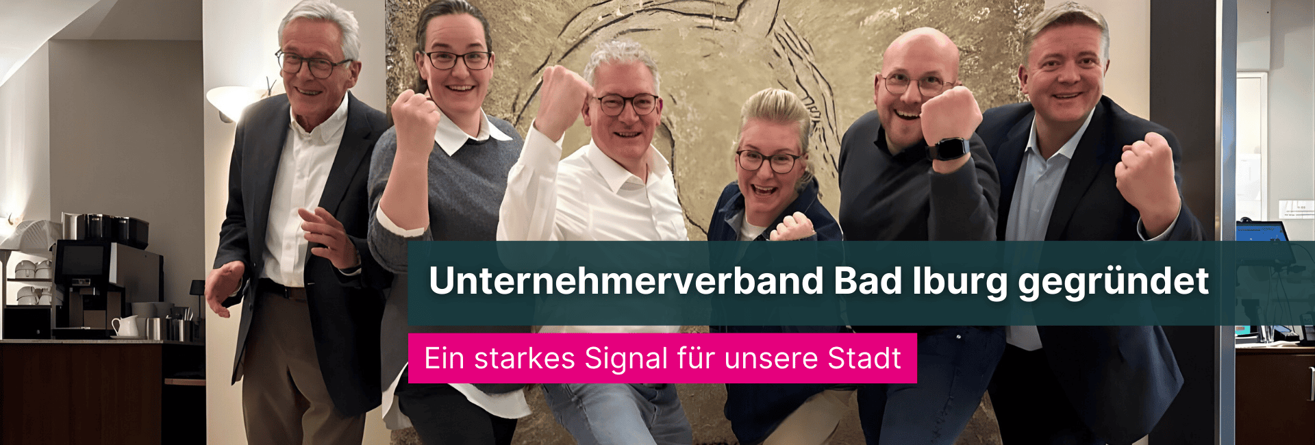 Unternehmerverband Bad Iburg gegründet Bürgermeister Daniel Große-Albers