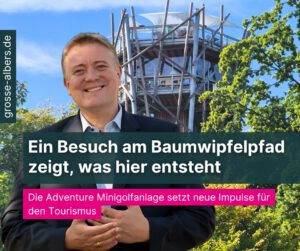 Neue Adventure Minigolfanlage am Baumwipfelpfad Bad Iburg