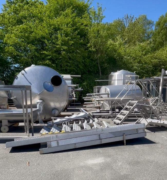 Neues Firmengelände der Süd-Eis GmbH & Co. KG auf dem Gelände ehemalige Teutoburger Wurstfabrik